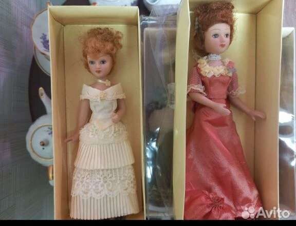 Кукла фарфоровая коллекционная