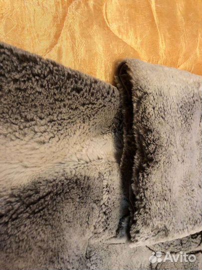 Шуба мутон норка