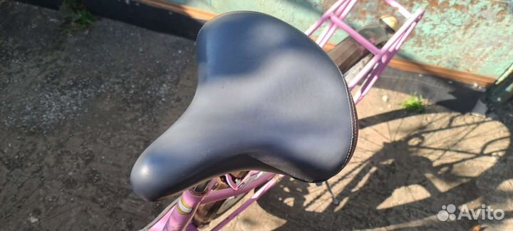 Велосипед женский городской бу с корзиной