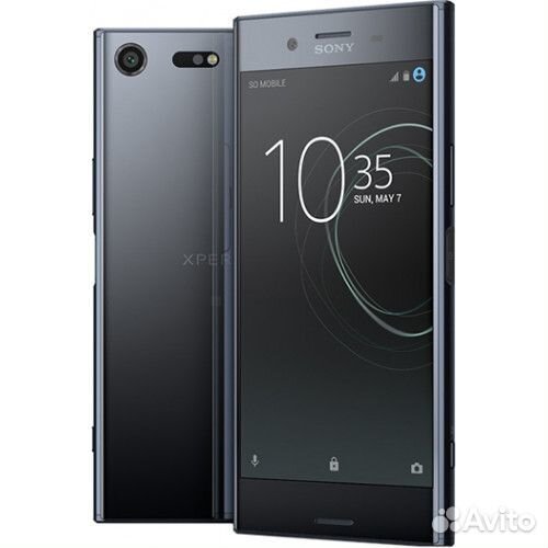 Лоток сим Sony Xperia XZ Premium черный