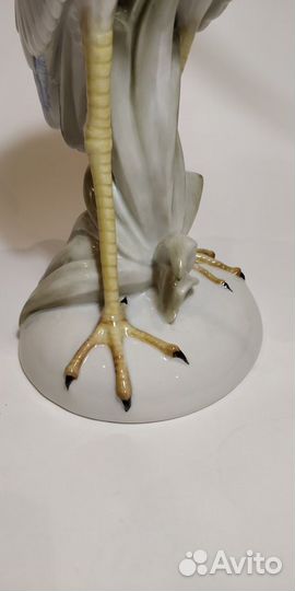 Статуэтка Германия Розенталь цапля 36 см