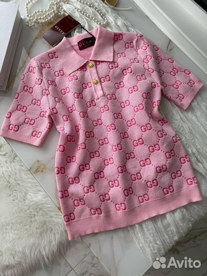 Кофта поло Gucci три расцветки