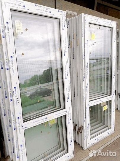 Двери 798х2003 мм балконные пластиковые