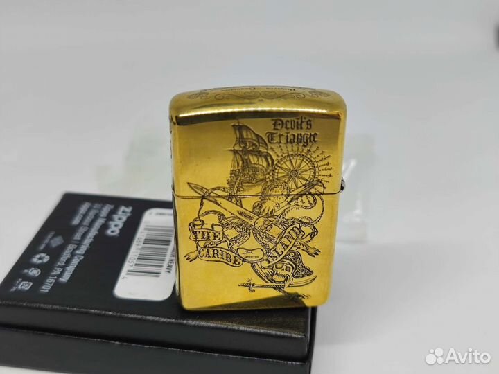 Зажигалка zippo armor пираты карибского моря