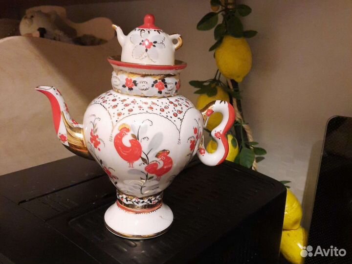 Чайник заварочный фарфоровый СССР