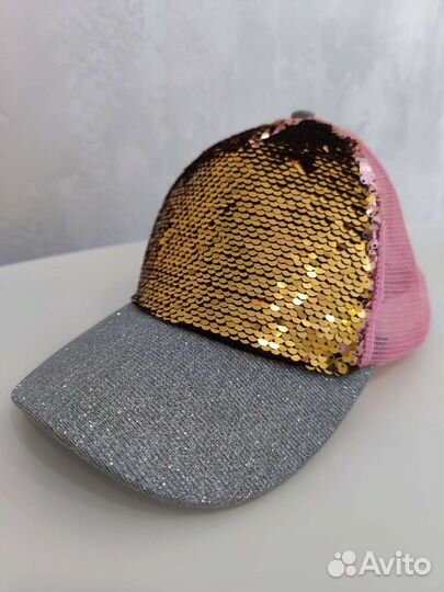 Кепка с двусторонними пайетками 56