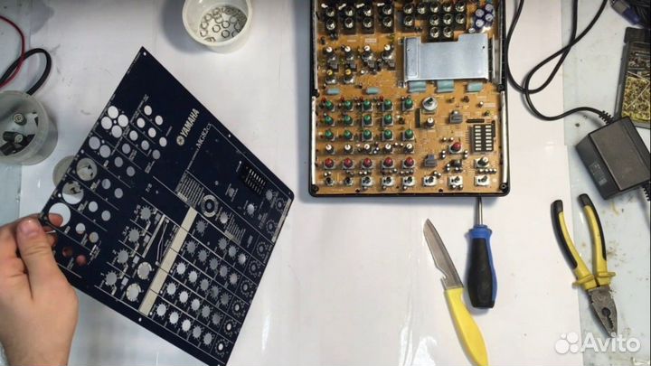 Ремонт микшерных пультов, dj оборудования