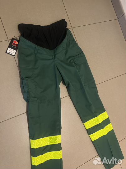 Рабочие женские брюки для беременных спецодежда