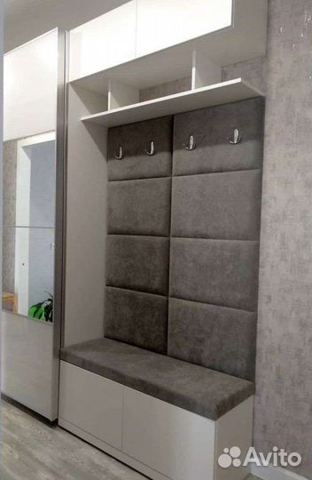 Мягкие стеновые панели для спальни прихожей