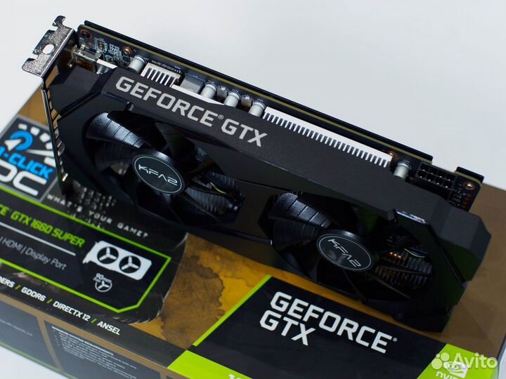 Видеокарта KFA2 GeForce GTX 1660 Super OC 6Гб