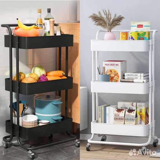 Этажерка /тележка на колесах