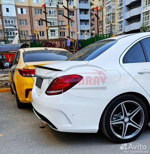 Спойлер AMG для Mercedes-Benz C-Class W205 седан