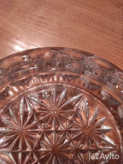 Хрустальная пепельница