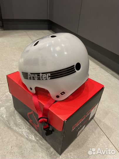 Шлем Pro-tec bucly translucent white L