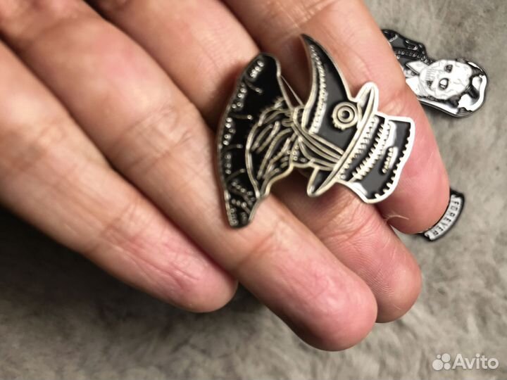 Значки скелеты рука набор 9 Шт