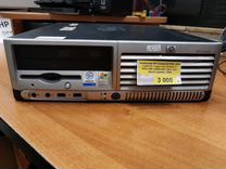 Пк HP Compaq dc 7600 SSF 1-ядро / 3Gb / 80 HDD