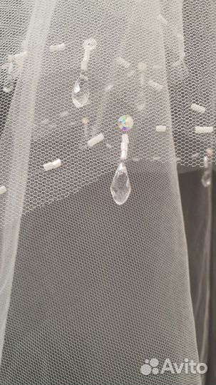 Свадебная фата новая