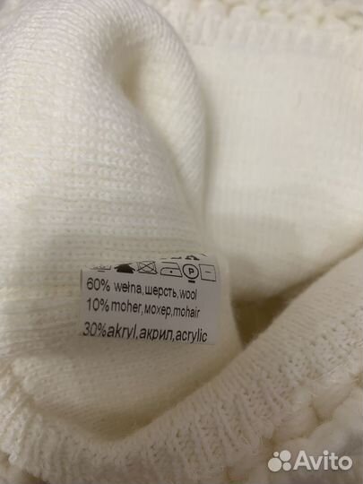 Комплект зимнмй шапка,снуд и шарф женские