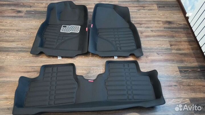 Коврики кожаные 3d