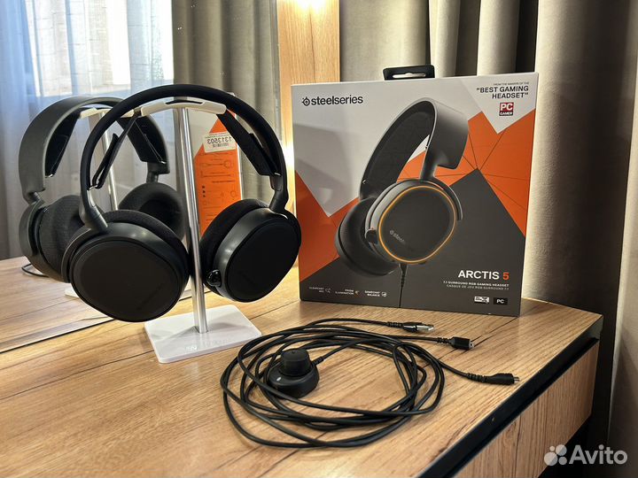 Наушники Steelseries arctis 5