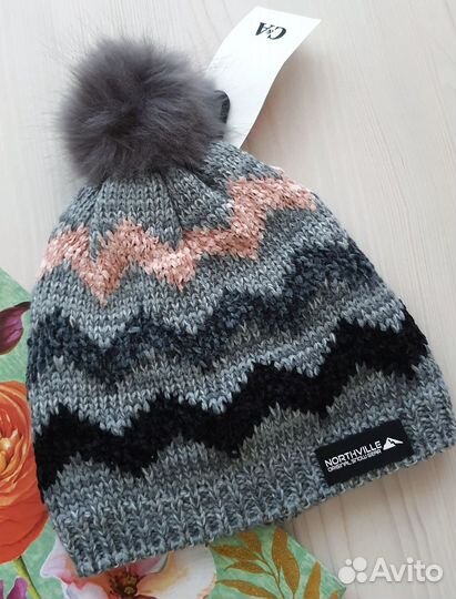 Шапка детская 128/152см C&A на флисе новые