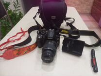 Зеркальный фотоаппарат nikon d3100 kit 18 55mm
