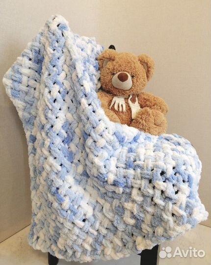 Плед ручной работы