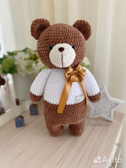 Плюшевые мишки ручной работы