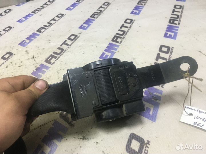 Ремень безопасности передний правый Шевроле Ланос