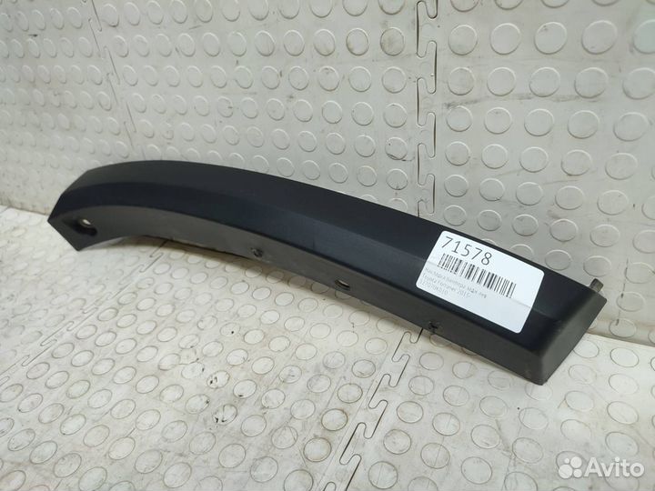 Накладка бампера задняя левая Toyota Fortuner