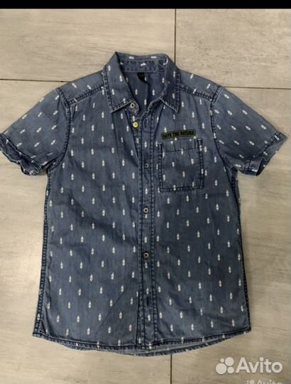 Рубашки,поло Benetton HM.р.134/140 школьные