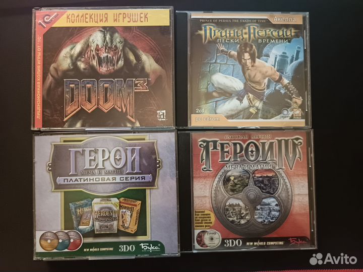 Диски с играми на пк цены разные