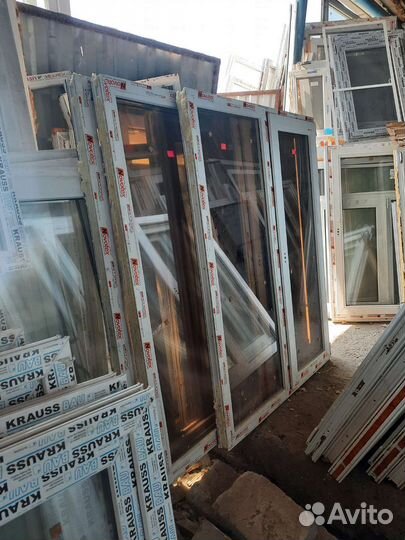 Пластиковые окна двери б/у