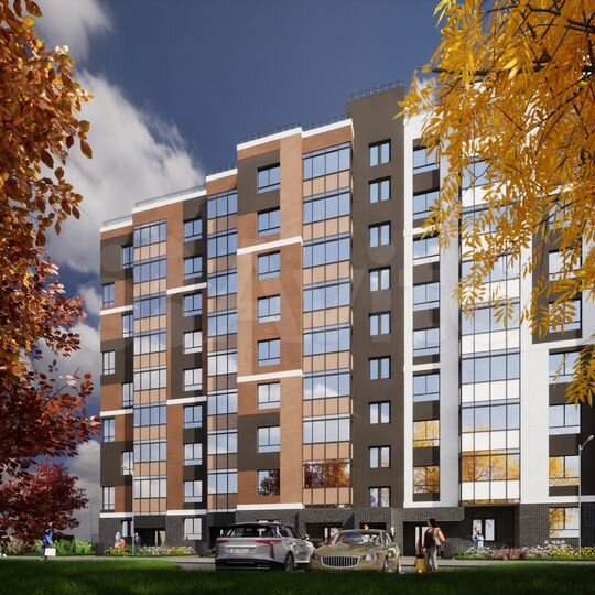 1-к. квартира, 39,8 м², 7/9 эт.