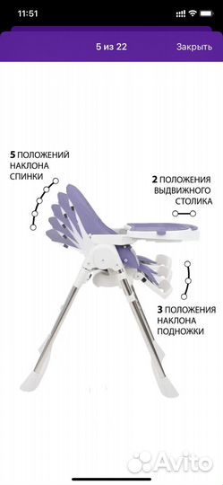 Стул для кормления