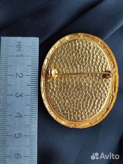 Брошь винтажная чехия