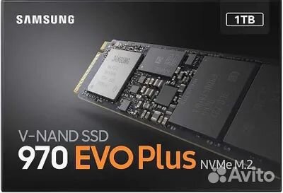 SSD накопитель Samsung 970 EVO Plus MZ-V7S1T0BW 1Т