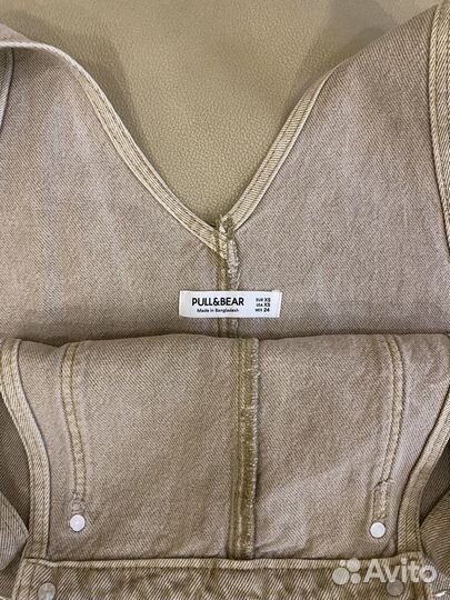 Джинсовый комбинезон Pull&Bear
