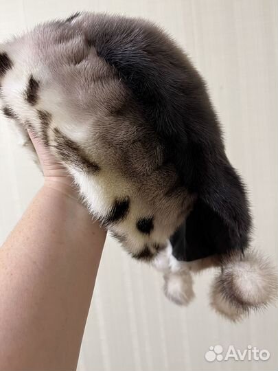 Шапка норковая женская