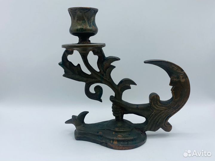 Парные подсвечники полумесяцы