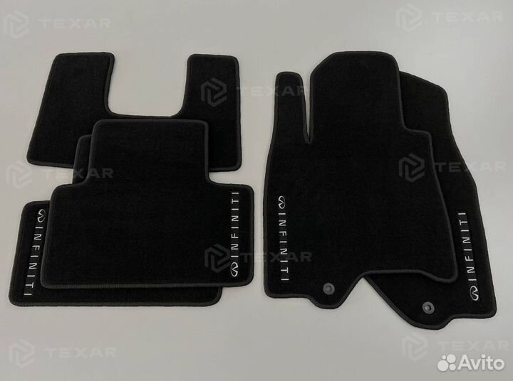 Коврики на Infiniti FX (S51) велюровые