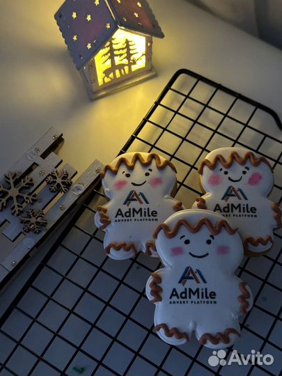 Имбирные пряники с логотипом