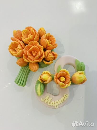 Мыло ручной работы 8 марта