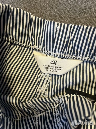 Шорты на мальчика H&M р.116