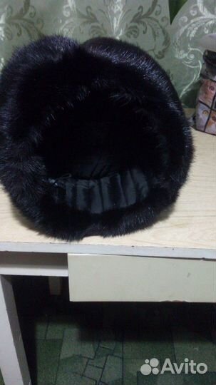 Шапка из канадской норки