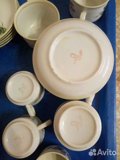 Блюдца и чашки СССР