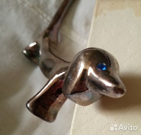 Статуэтка такса, подставка для колец