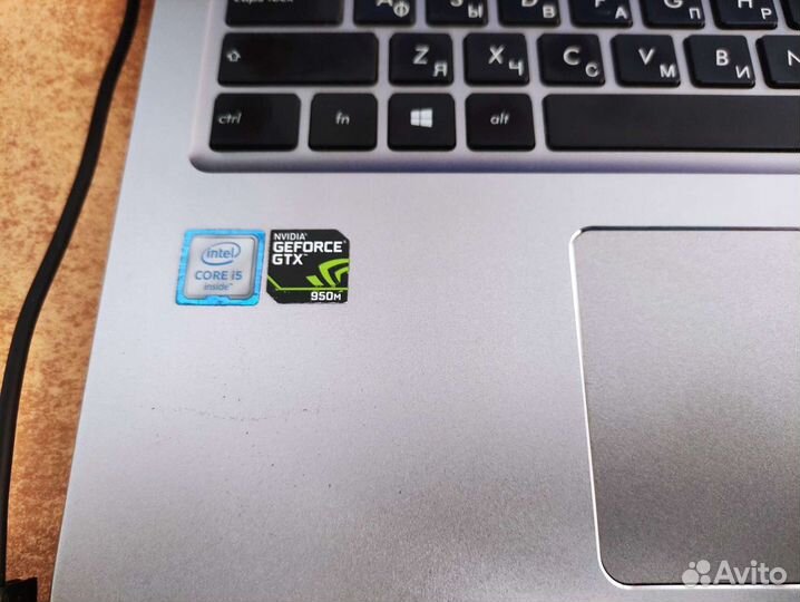 Ноутбук Асус К501UX 15.6/gtx950 на 2г/i5/8г/1тбhdd