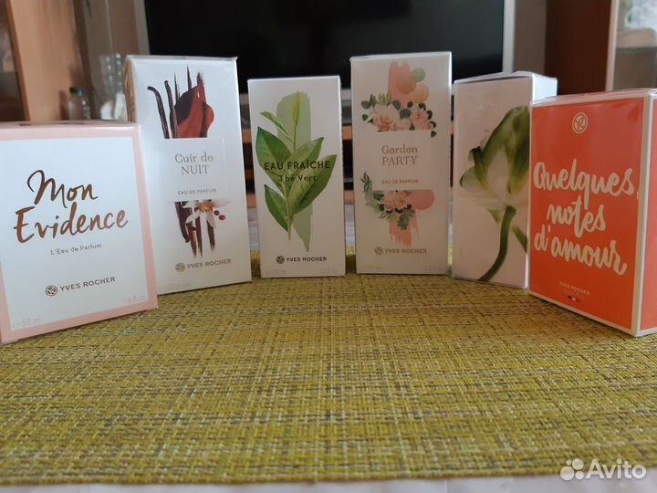 Туалетная вода женская yves rocher