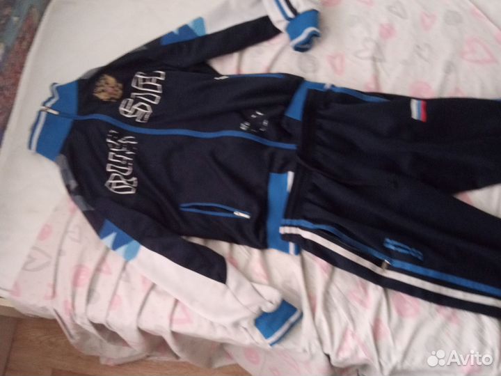 Спортивный костюм на флисе мужской